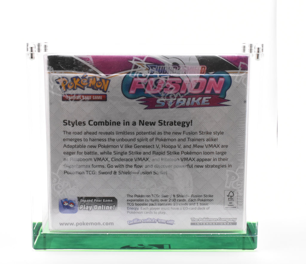 Dragonscale Booster Box Acrylic Display Wyrmprism AB140 - Emerald
