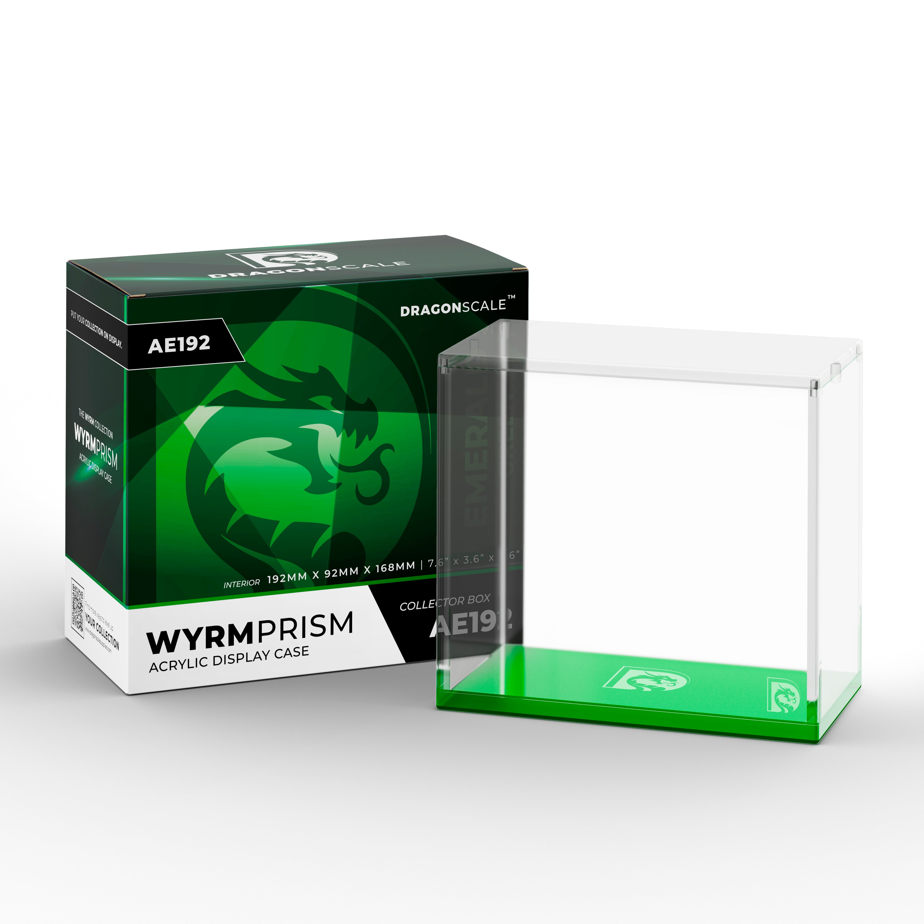 Dragonscale ETB Acrylic Display Wyrmprism AE192 - Emerald