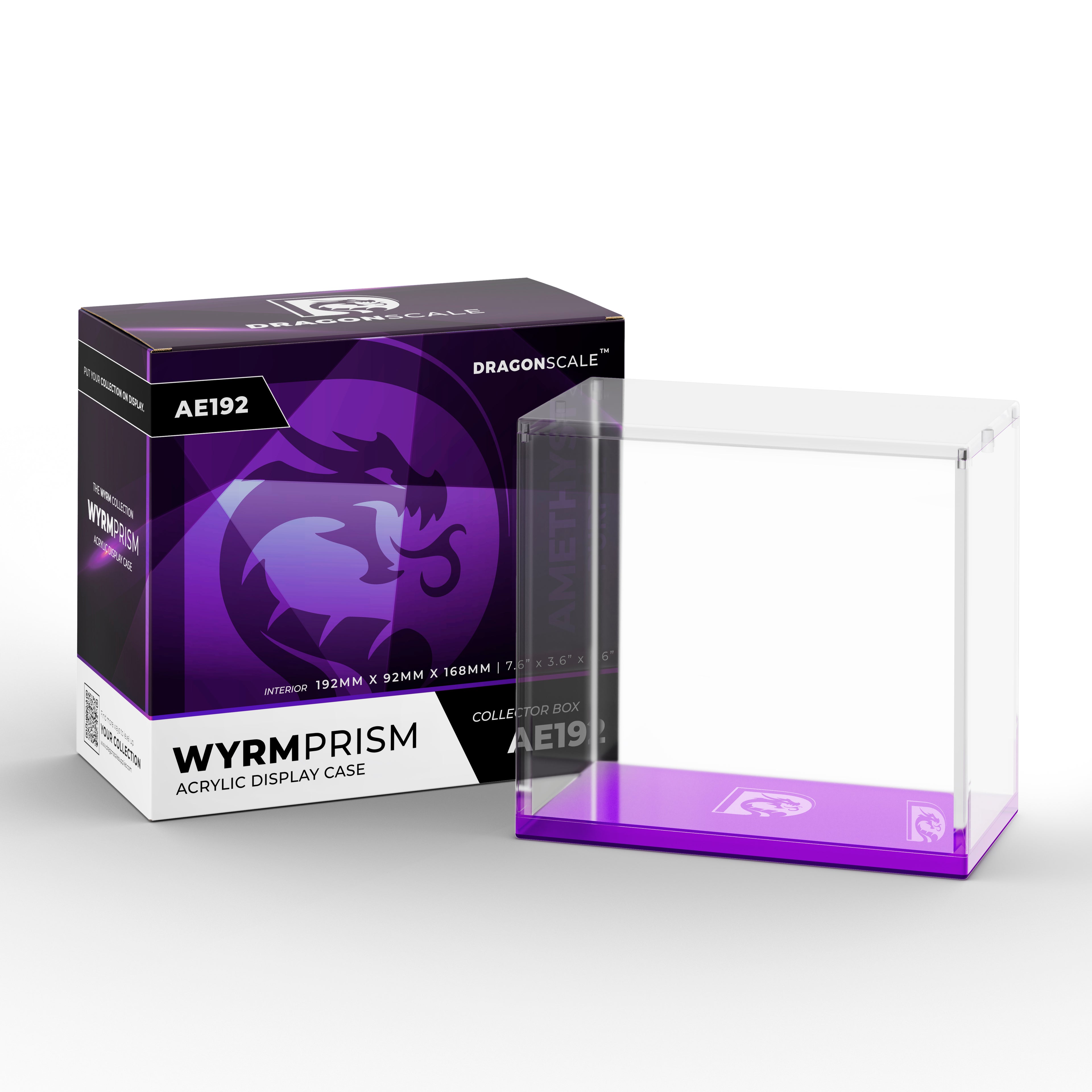 Dragonscale ETB Acrylic Display Wyrmprism AE192 - Amethyst