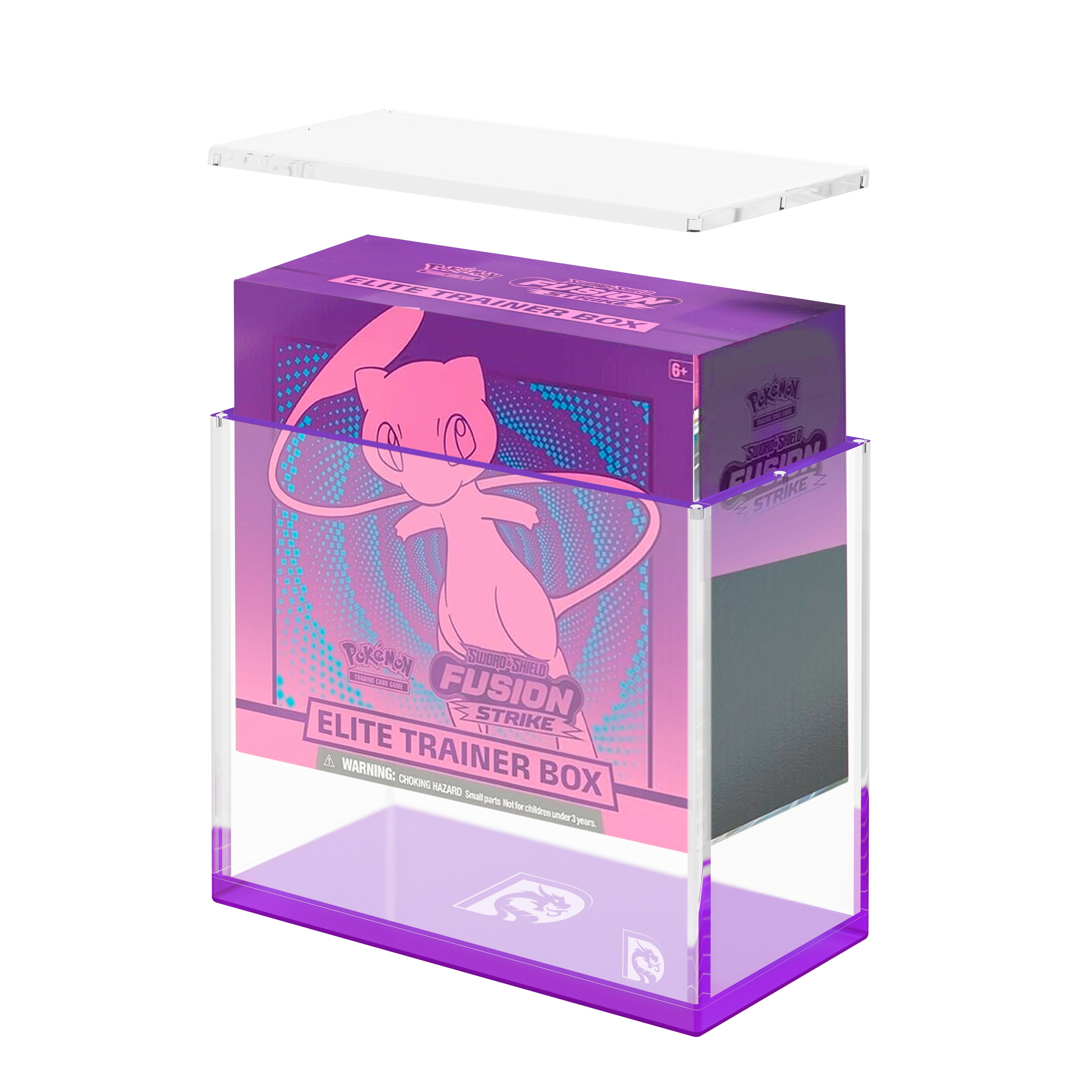 Dragonscale ETB Acrylic Display Wyrmprism AE192 - Amethyst