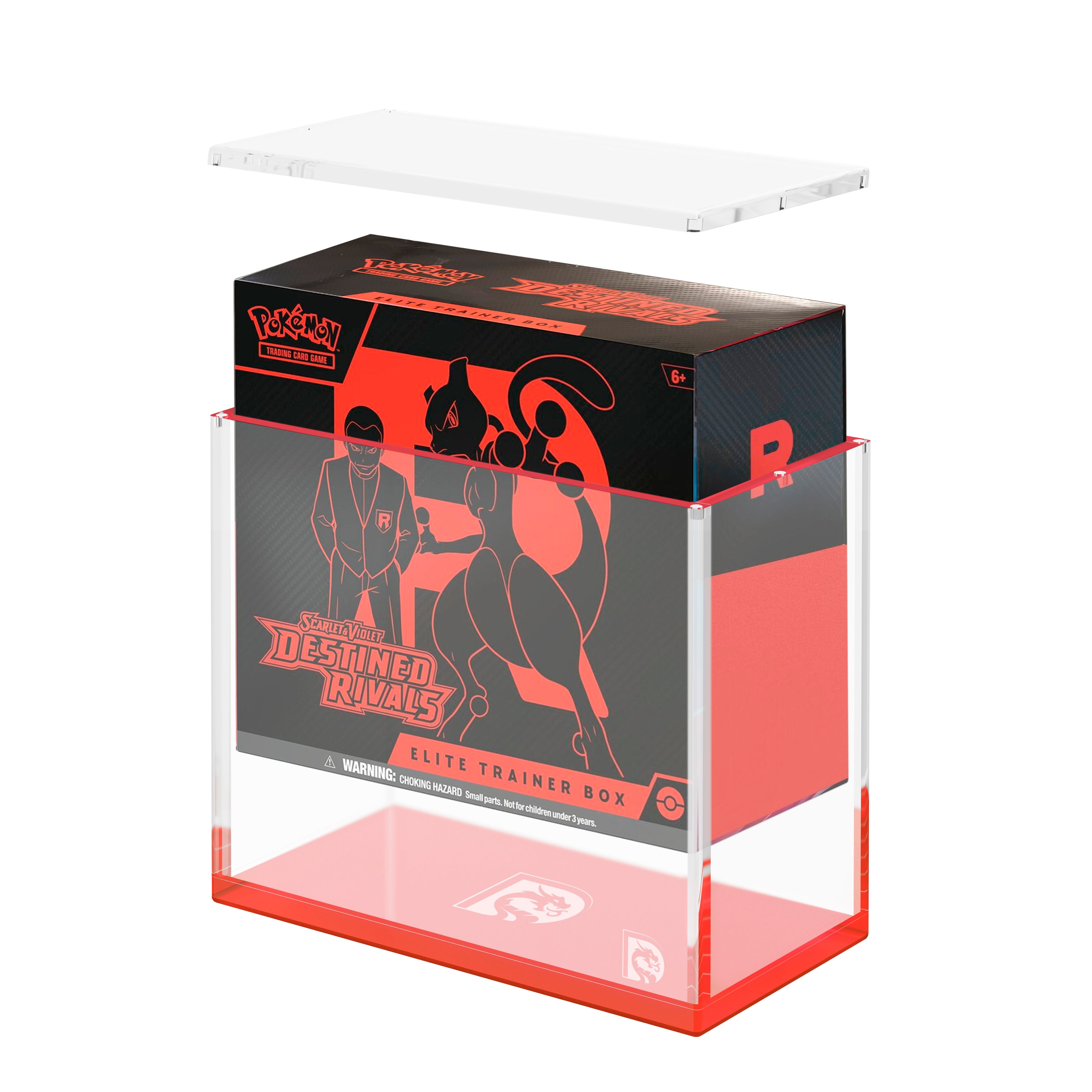 Dragonscale ETB Acrylic Display Wyrmprism AE192 - Ruby